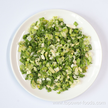 Dried green onion flakes Grade A